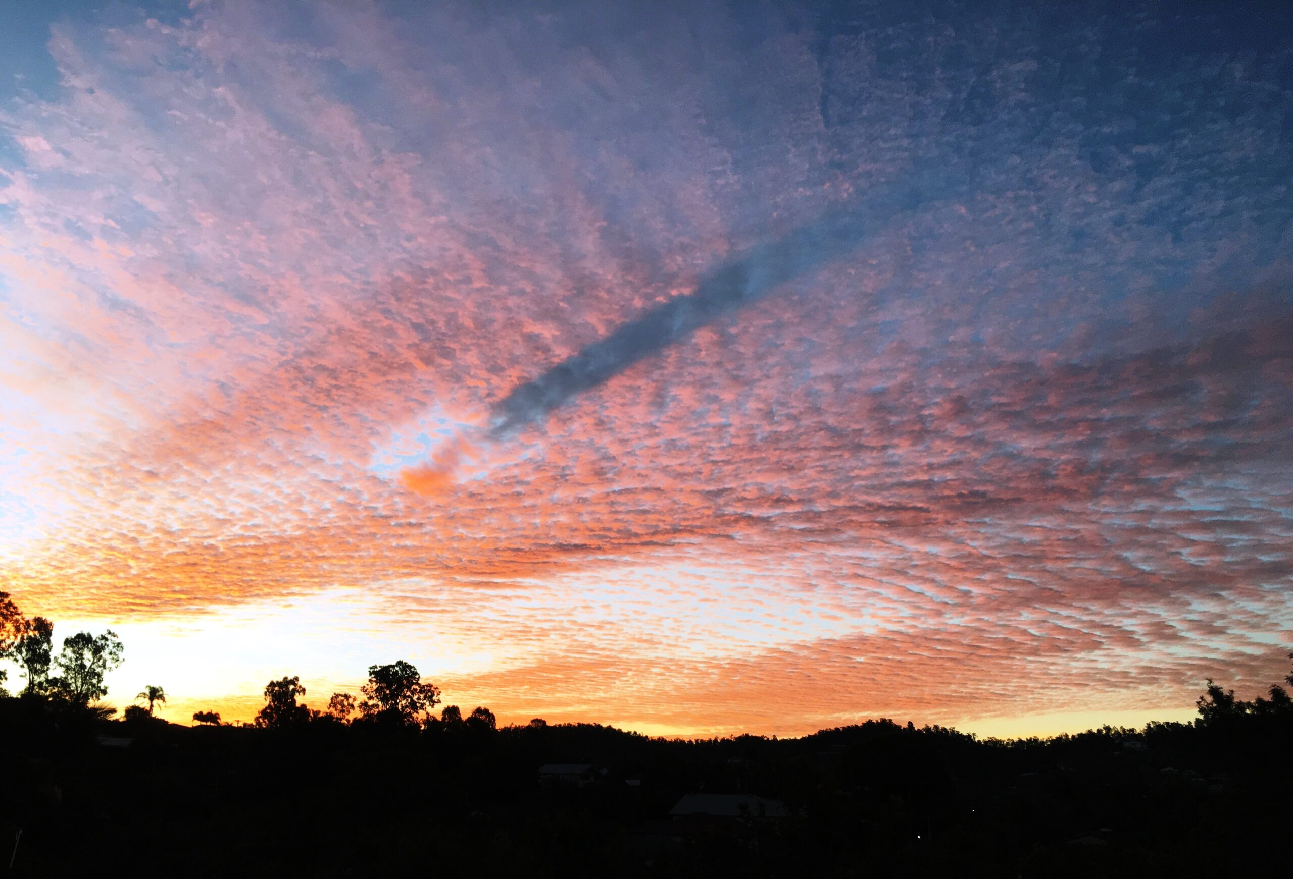 Aircraft Sunset